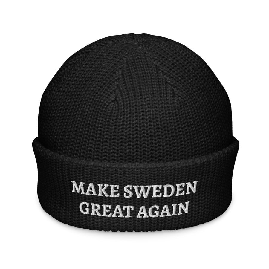 MAKE SWEDEN GREAT AGAIN Fisherman beanie