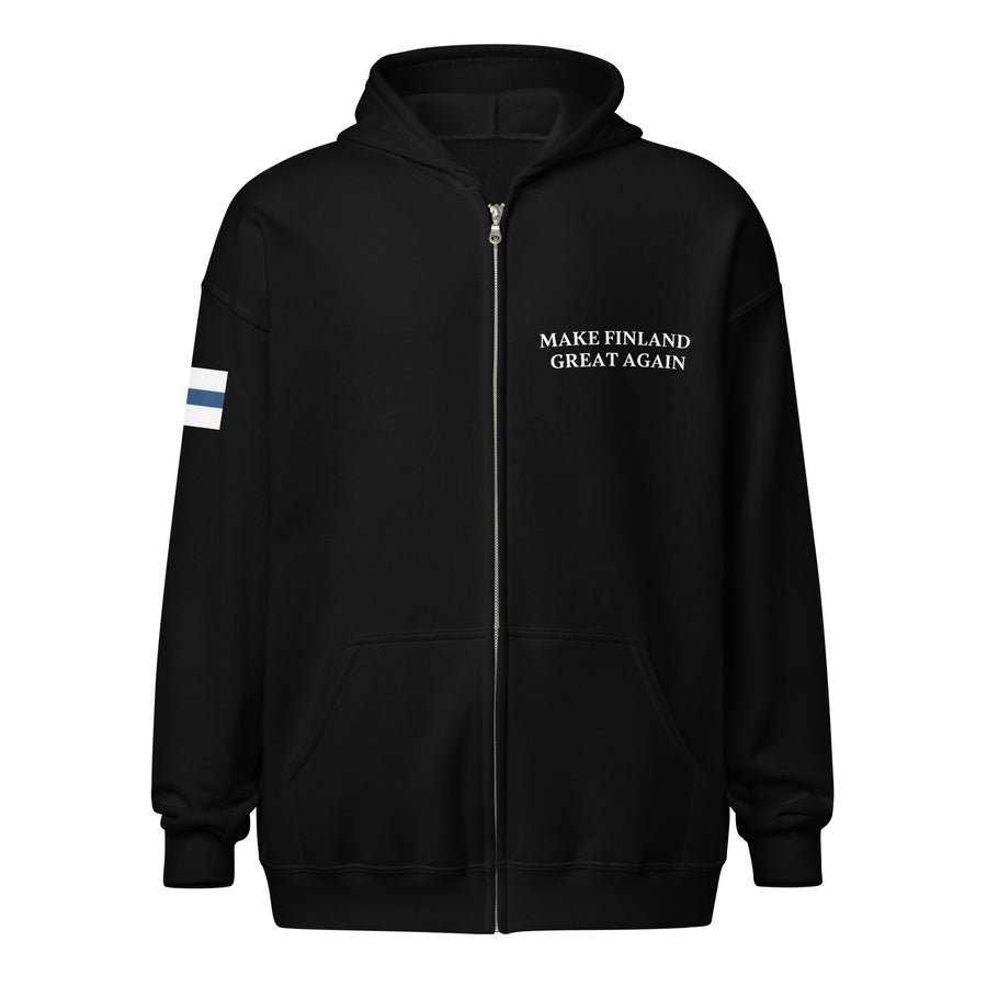 MFGA MAKE FINLAND GREAT AGAIN Unisex heavy blend zip hoodie