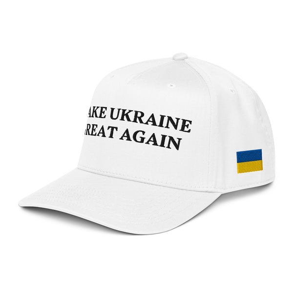 MAKE UKRAINE GREAT AGAIN 5 panel cap (white)