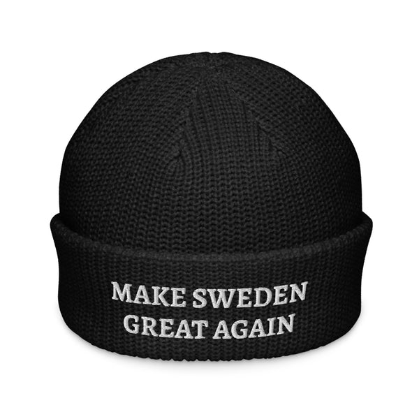 MAKE SWEDEN GREAT AGAIN Fisherman beanie