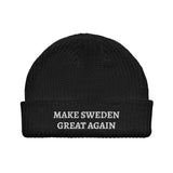 MAKE SWEDEN GREAT AGAIN Fisherman beanie 2