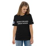 MAKE FINLAND GREAT AGAIN Unisex Organic Cotton T-Shirt 4